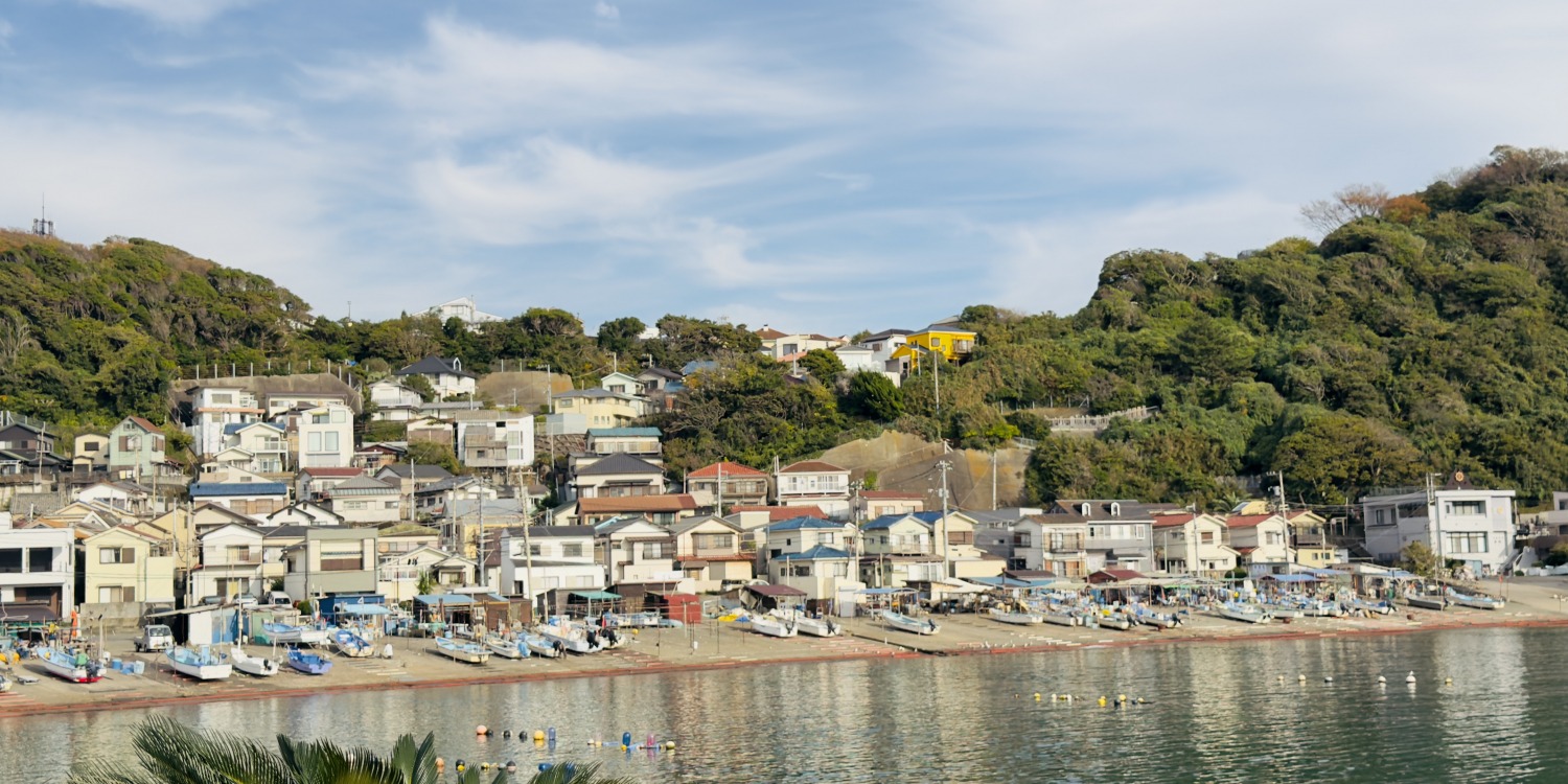 潮風薫る小坪の路地裏さんぽ