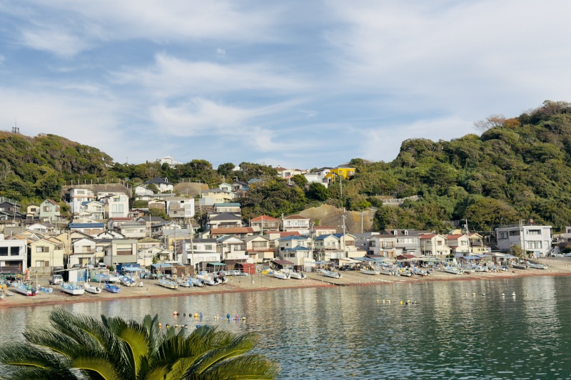 潮風薫る小坪の路地裏さんぽ