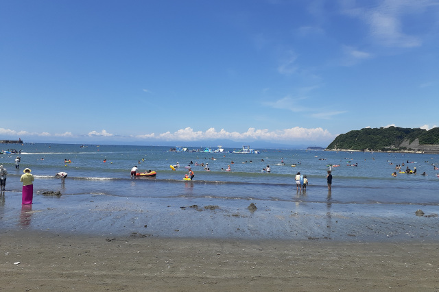 逗子海水浴場（夏）